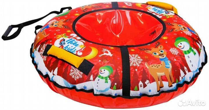 Тюбинг d-700 принт круг с/кам Зимний