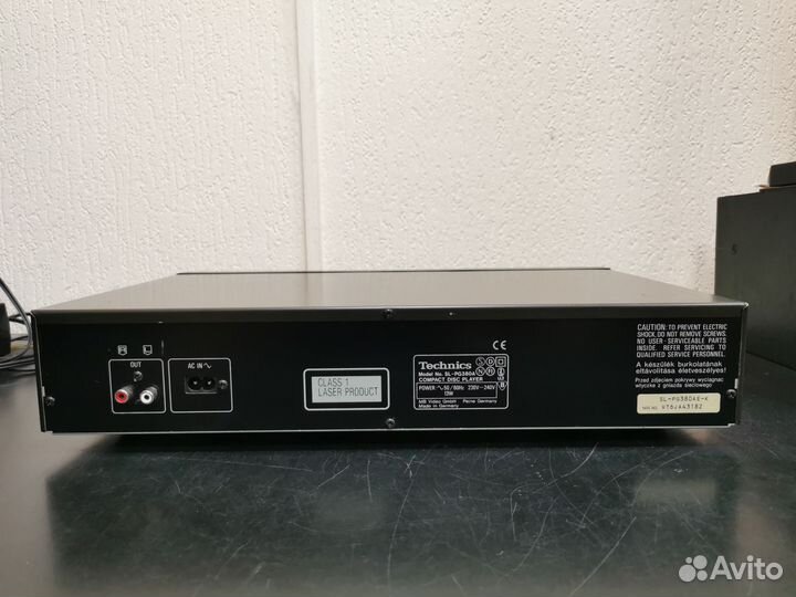 Проигрыватель CD Technics SL-PG380A