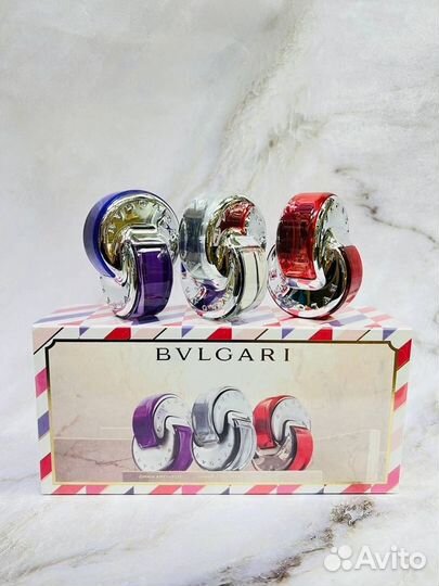 Духи набор Bvlgari Omnia Lux 3х15 ml