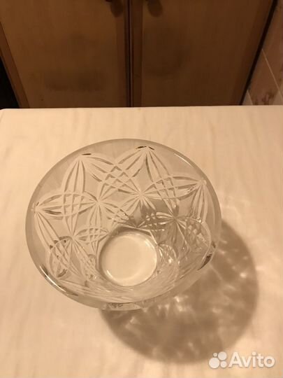 Хрустальная чаша для салата, пепельница