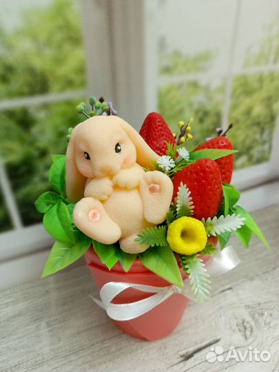 Букет из мыла ручной работы