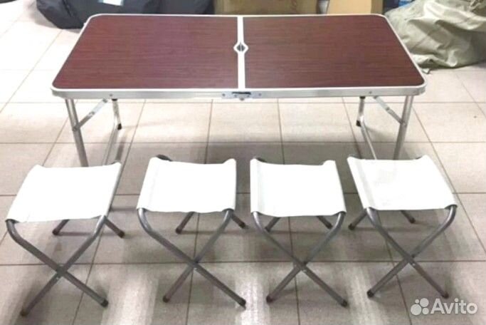 Шатер + Стол + 4 Стула
