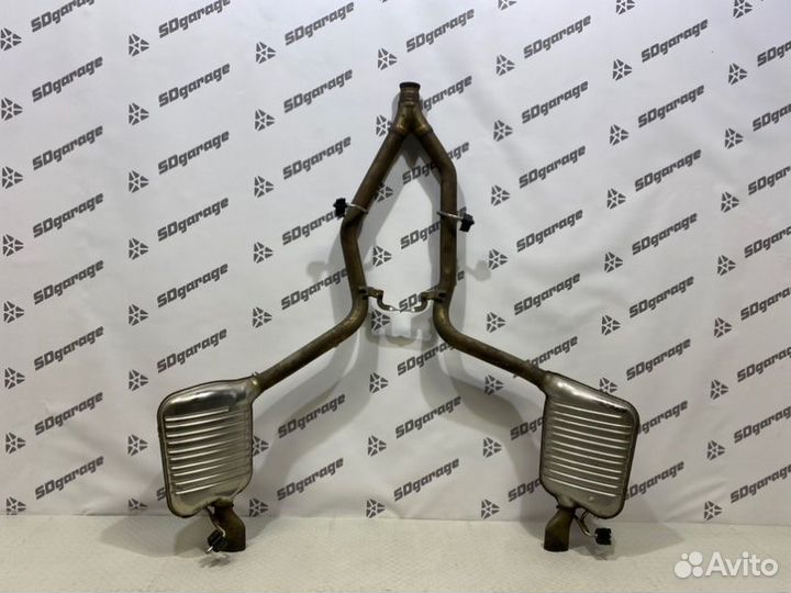 Глушитель в сборе задний Mercedes Cls Рестайлинг