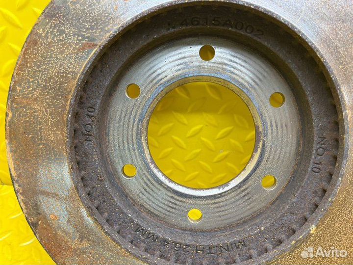 Диск тормозной передний Mitsubishi Pajero Sport KH