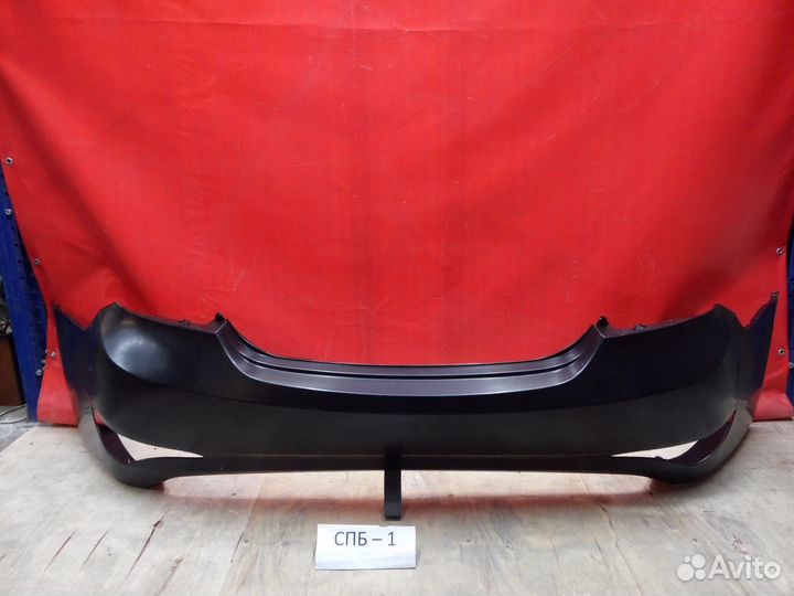 Бампер задний hyundai solaris