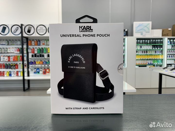 Универсальный чехол-сумка Karl Lagerfeld