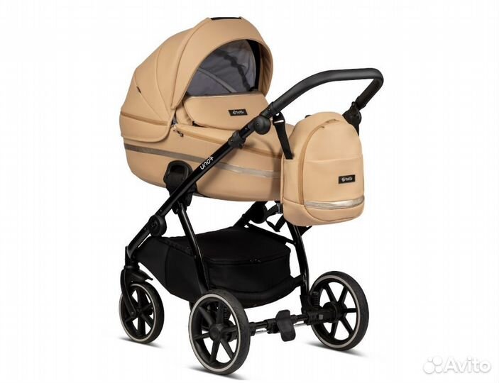 Коляска модульная 2 в 1 Tutis Uno+ (new кожа)