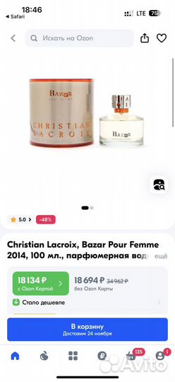 Духи Christian Lacroix Bazar 100 мл