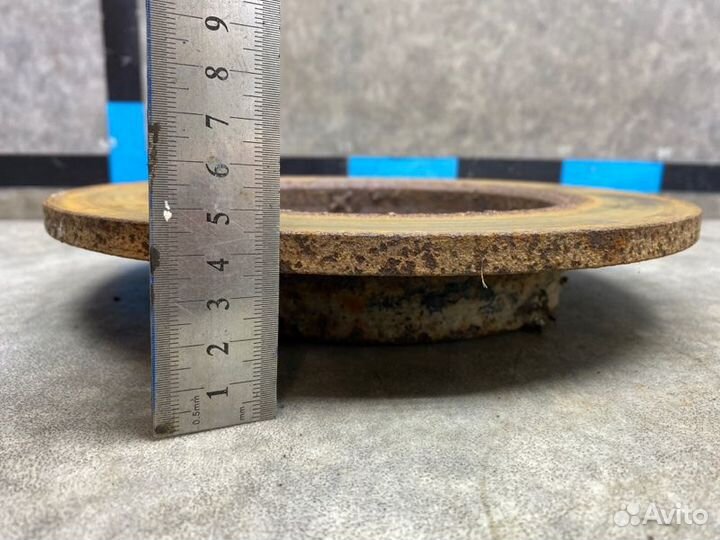 Диск тормозной задний Hyundai I30 1.4 G4FA 2013