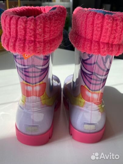 Детские резиновые сапоги 20/21р