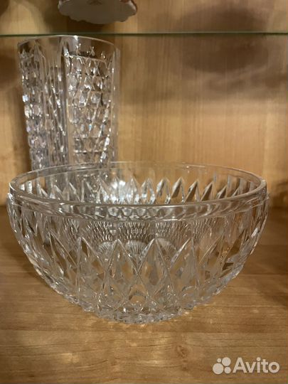 СССР винтажный Хрусталь резной посуда