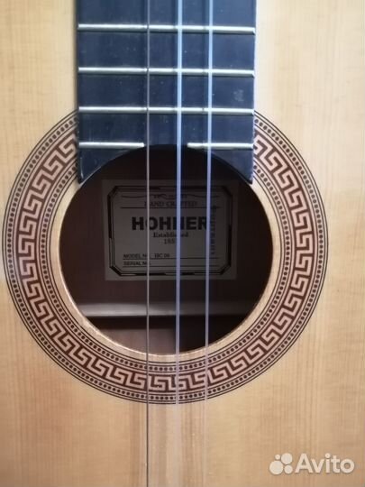 Классическая гитара hohner hc 06