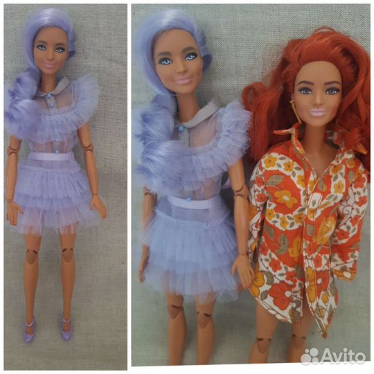 Barbie fashionistas 141 и барби fashionistas 157