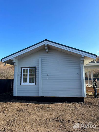 Дом из клееного бруса под ключ