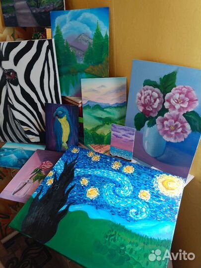 Продаю картины на холсте маслом