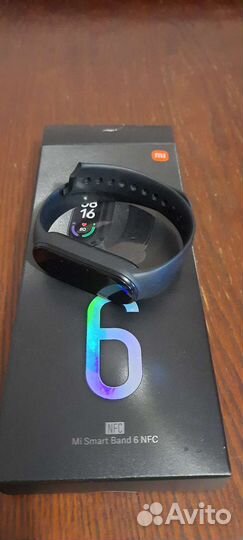 Фитнес браслет mi band 6 nfs
