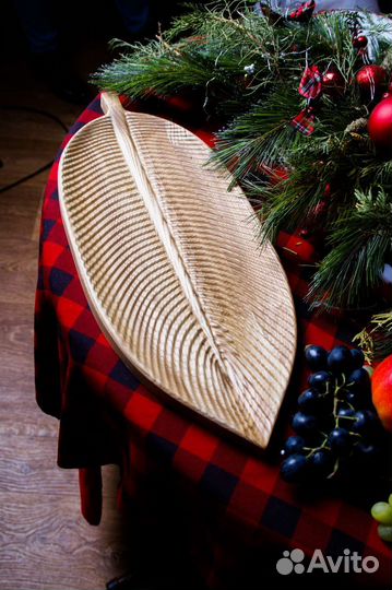 Поднос деревянный