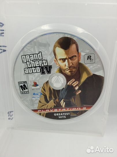 GTA 4 PS3 (б/у, англ.) без обложки