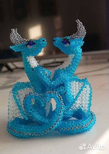 Драконы из бисера