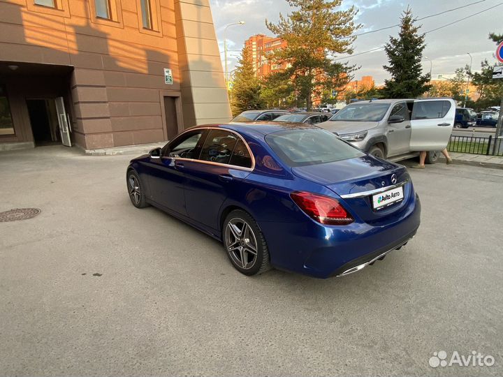 Mercedes-Benz C-класс 1.6 AT, 2018, 75 715 км