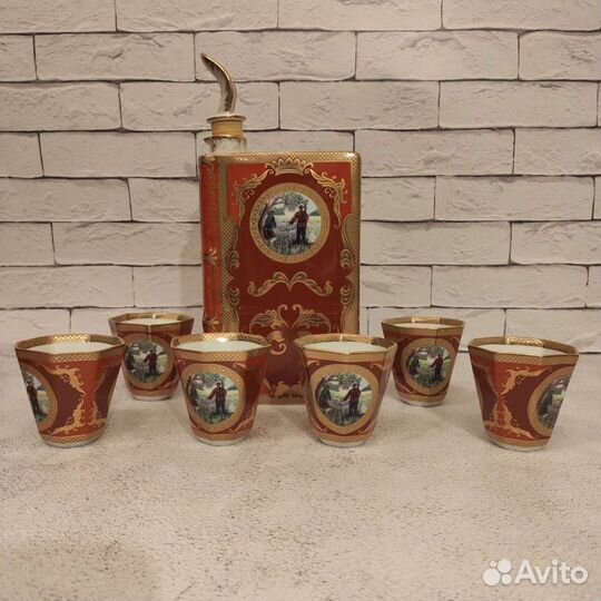 Коньячный набор фарфор