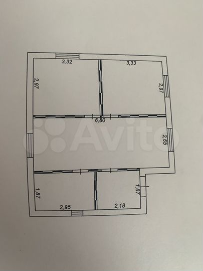Дом 47,3 м² на участке 15 сот.