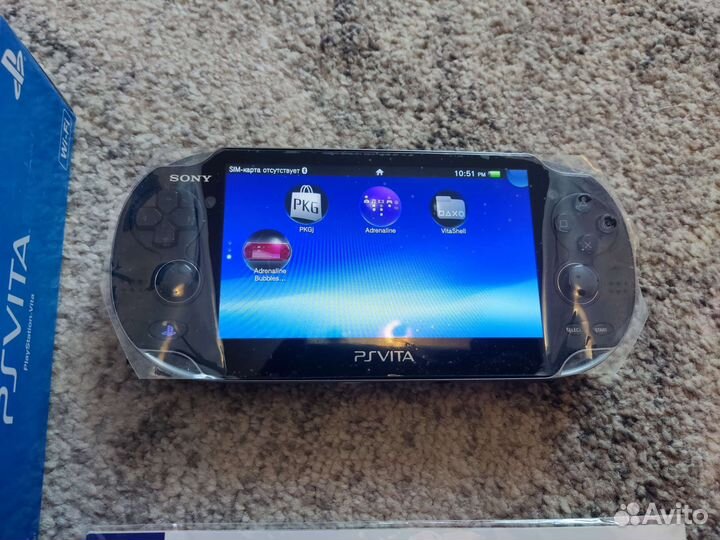 Прошитая PSVita 32Gb+игры