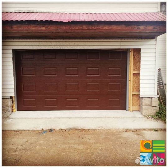 Секционные ворота alutech