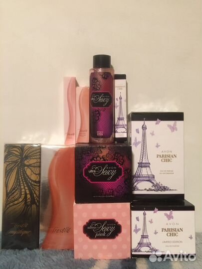 Парфюмерия Эйвон снятая с продаж