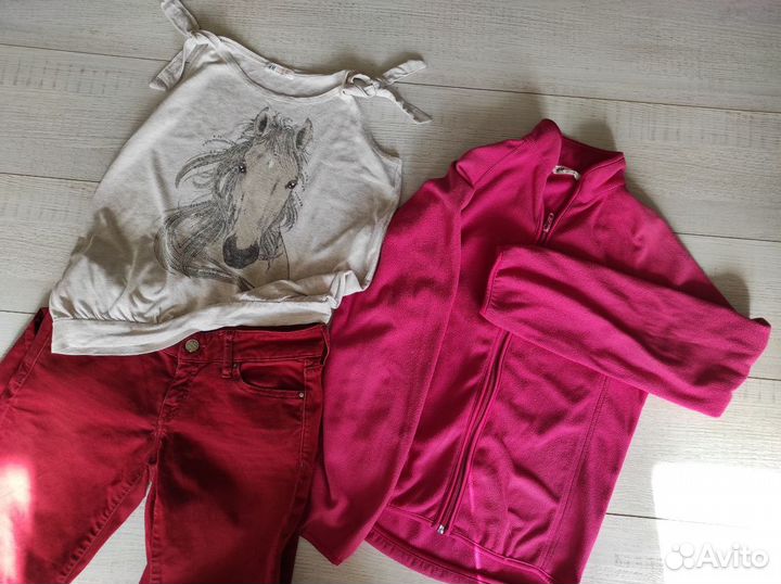 Пакет одежды для девочки H&M Colin's 12-14 лет б/у