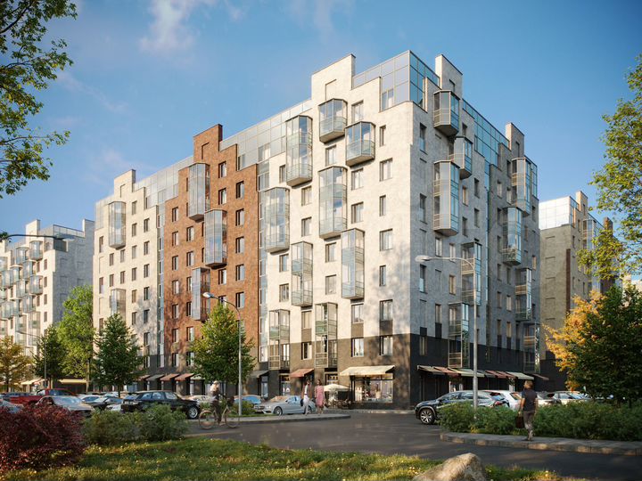 Квартира-студия, 39,5 м², 3/9 эт.