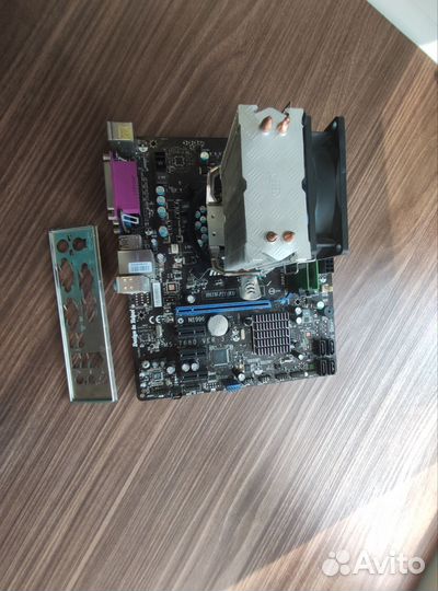 Материнская плата 1155 с процессором