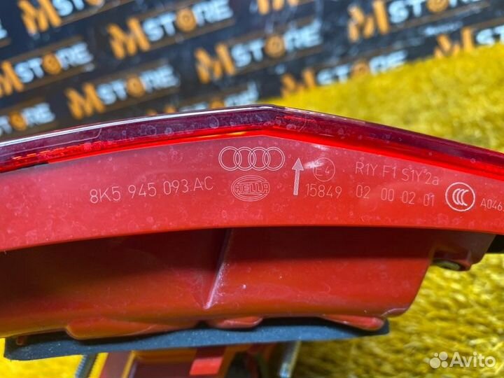 Фонарь крышки багажника левый Audi A4 B8/8K cdnb