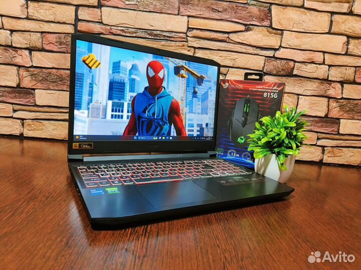 Мощный ноутбук на i5 с RTX 3060