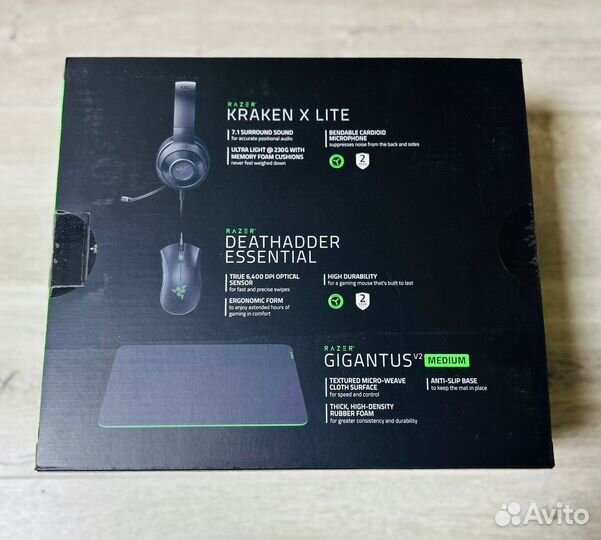 Razer next level bundle мышка наушники коврик