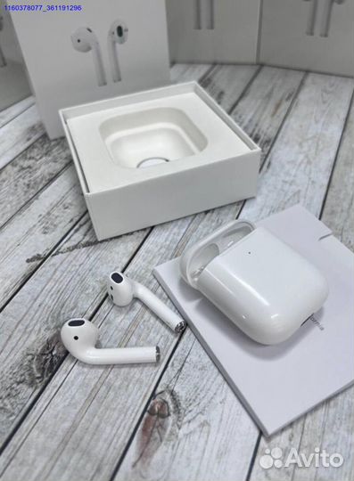 Наушники AirPods 2 Оригинал + 1 год гарантия