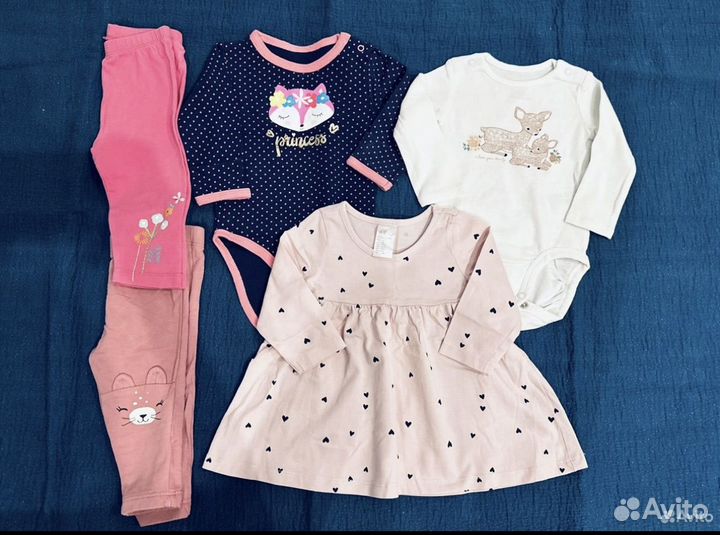 Вещи на девочку h&m 62-68