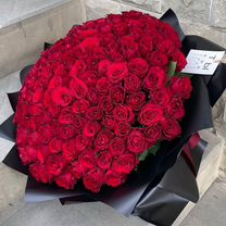 Цветы 101 роза, Махачкала