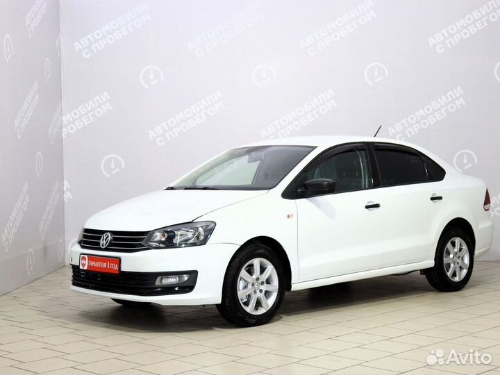Volkswagen Polo 1.6 AT, 2019, 96 569 км