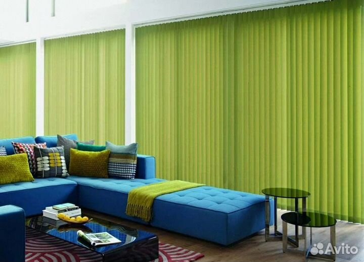 Жалюзи (рулонные, вертикальные, горизонтальные)