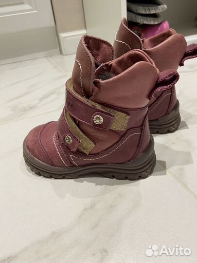 Сапожки кожаные ортопедические