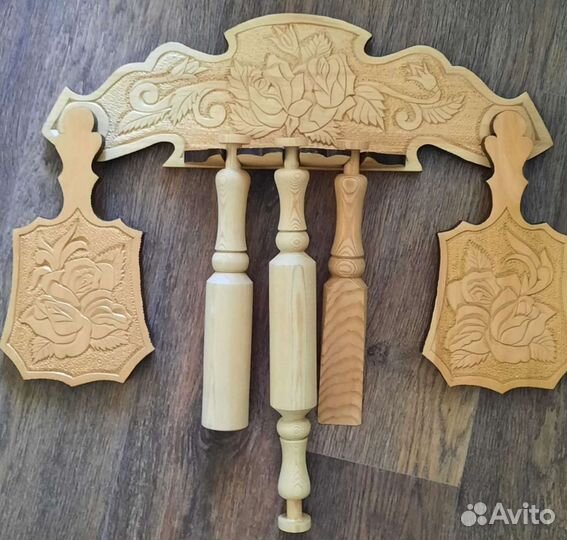 Доска кухонная с принадлежностями