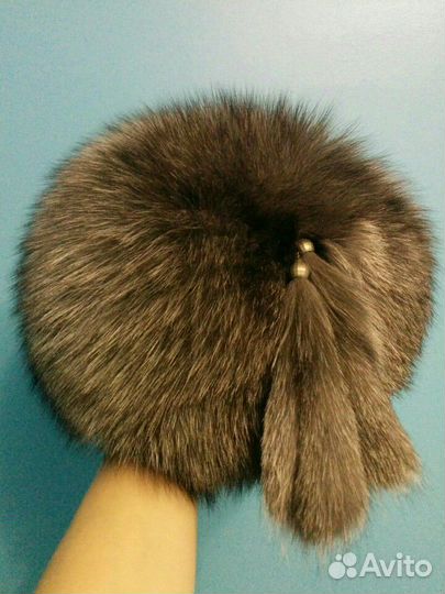 Шапка из чернобурки