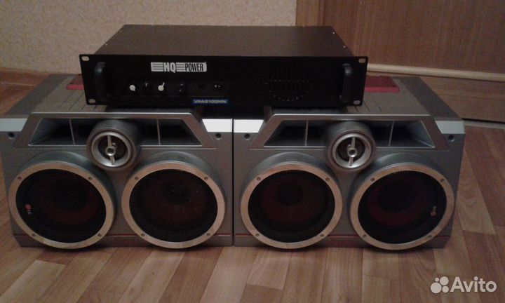 Усилитель с акустическими системами