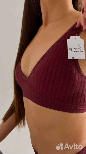 Комплект топ и стринги