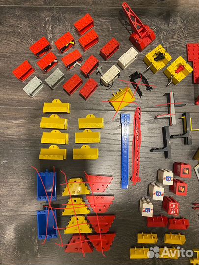 Lego system поштучно для строительной техники