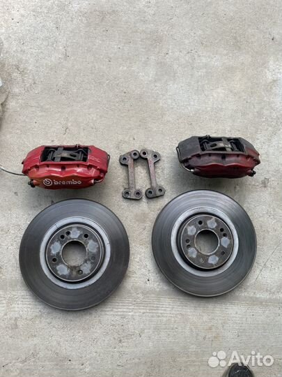 Тормоза Brembo e38 lancer 10