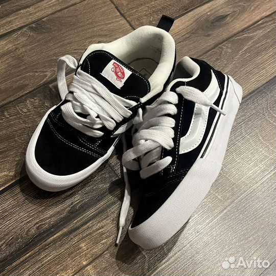 Кеды Vans Knu skool черные