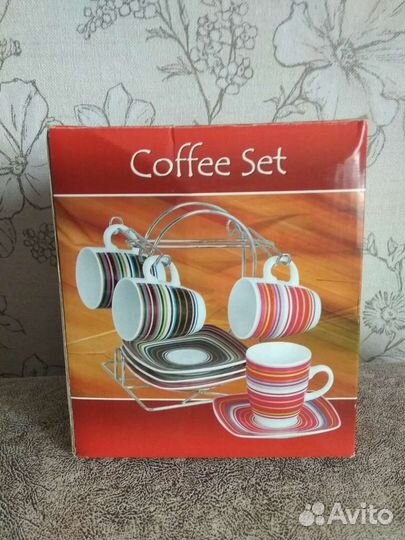 Кофейный сервиз новый