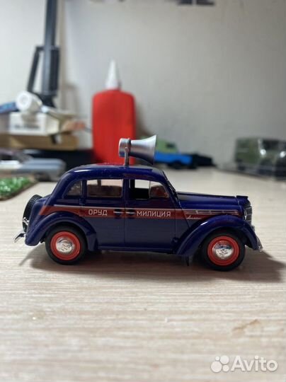 Автомобиль на службе Москвич-400-420 оруд